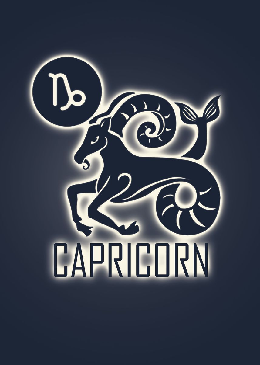 'capricorn' Poster by dadan kurnia | Displate