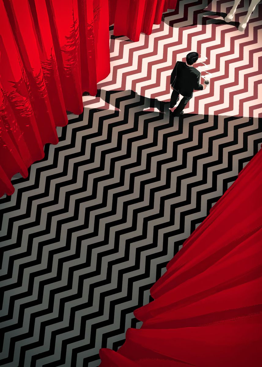 Anholdelse beruset Dare Twin Peaks' Poster by Sami Saramäki | Displate