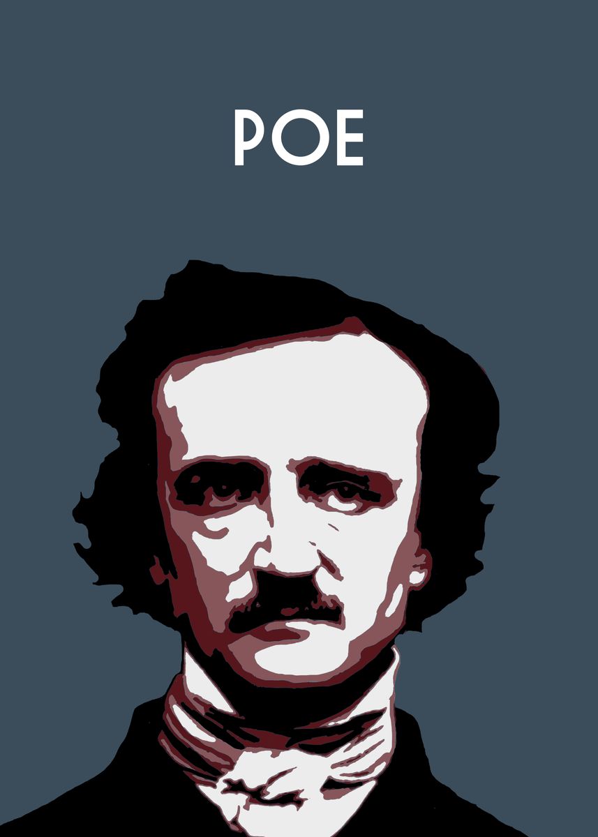 'edgar Allan Poe' Poster, Picture, Metal Print, Paint By Savant Designs 