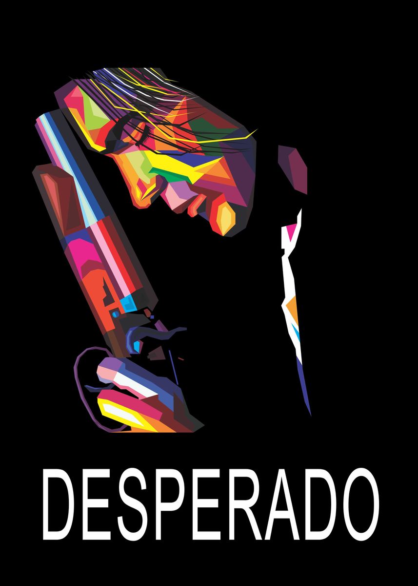 'desperado' Poster, picture, metal print, paint by setiyadi setiyadi ...