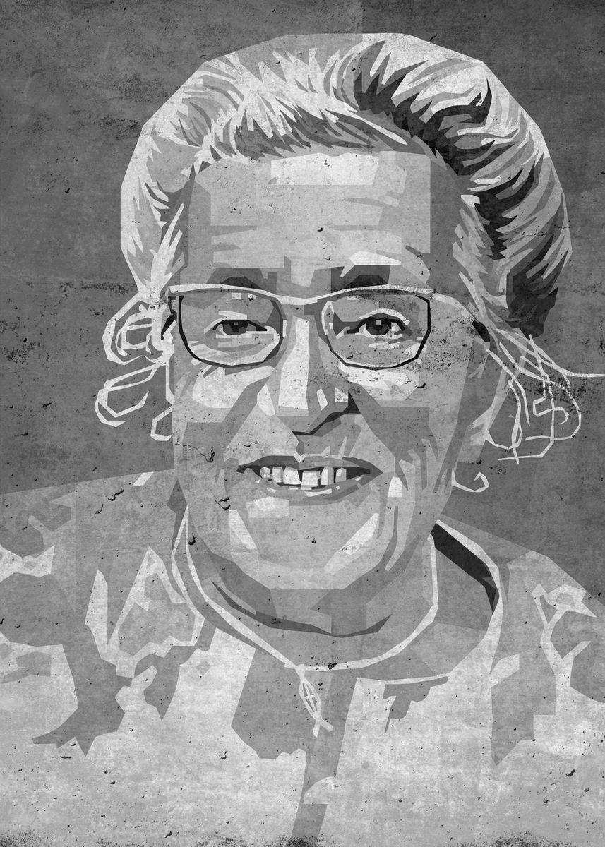 'Corrie Ten Boom' Poster, picture, metal print, paint by Acongraphic ...