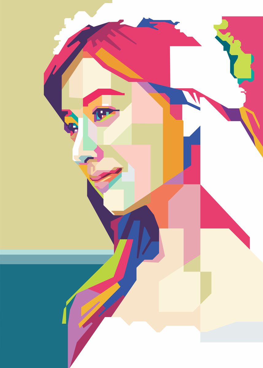 'Kim Jiwon' Poster by Fajar Gunawan | Displate