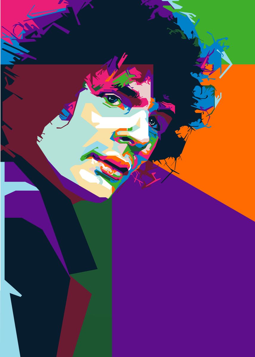 'alkooper wpap popart music' Poster by Firman Hartanto | Displate