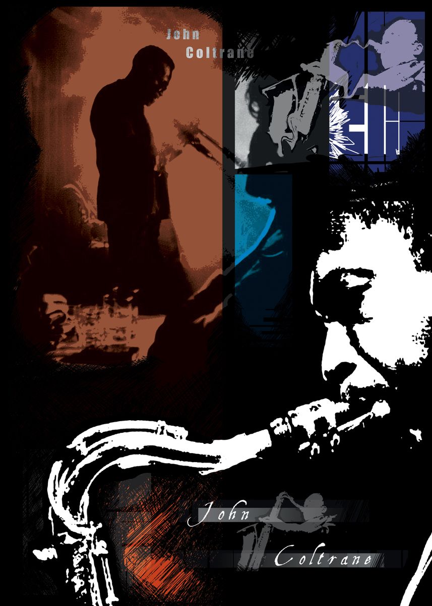 'John Coltrane' Poster by Robert Forbes | Displate