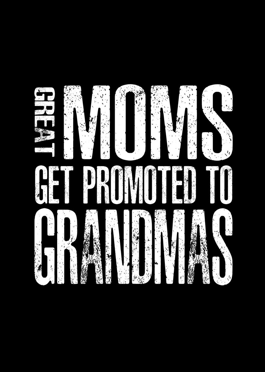 'Great Moms' Poster by Overstyle Designs Displate
