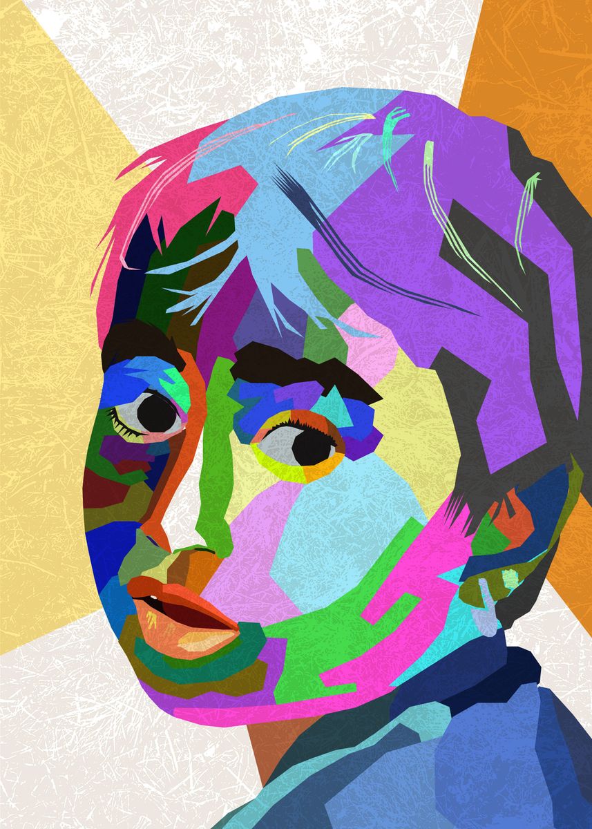 'Wpap Art Child' Poster by Mohamed Zaher Shallar | Displate