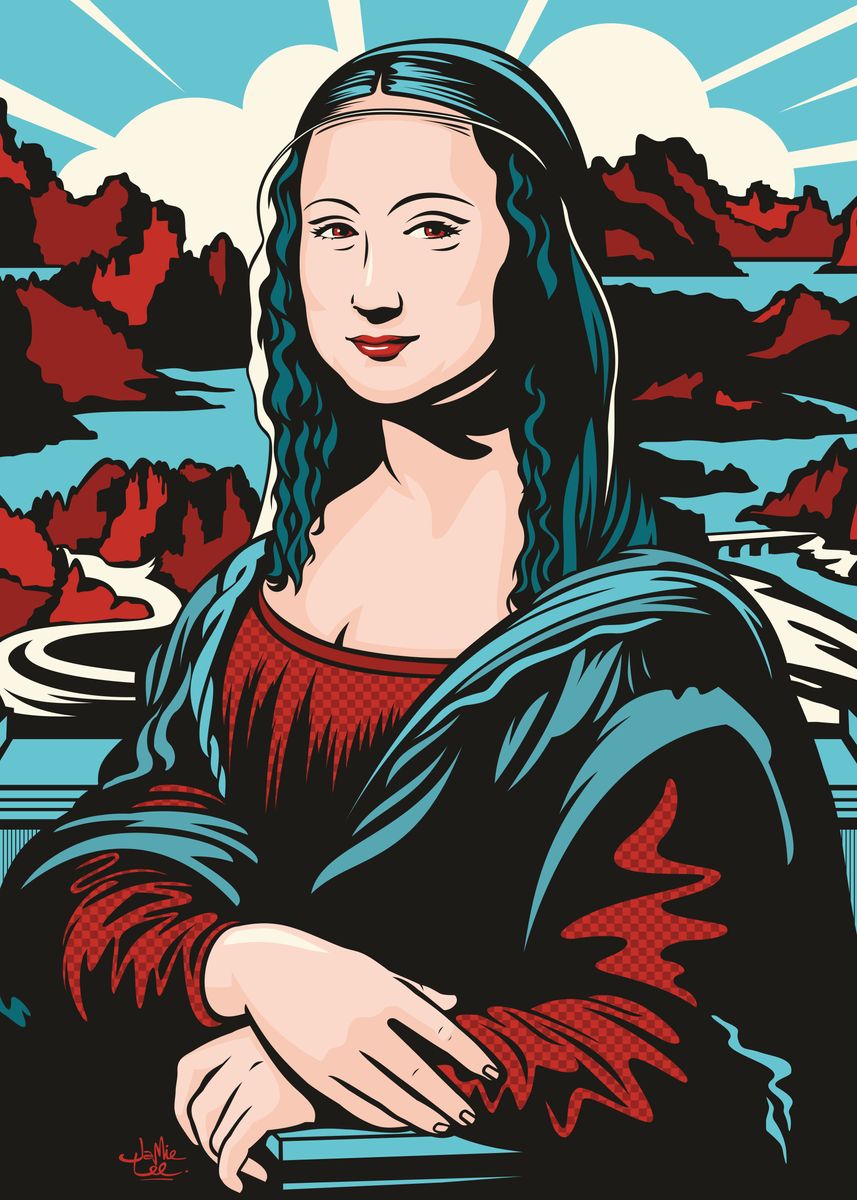 Мона арт. Mona Lisa Pop Art. Мона Лиза в стиле поп арт. Джоконда в стиле поп арт. Мона Лиза Графика.