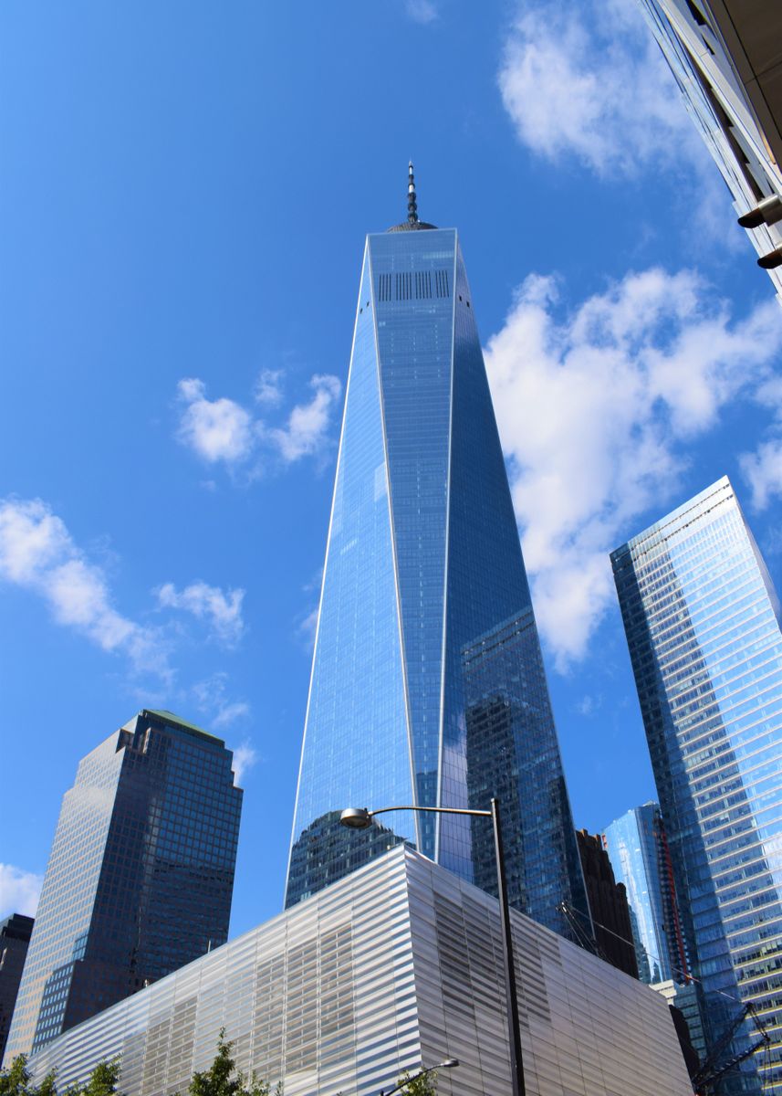 'One World Trade Center' Poster by Frederik Haxthausen | Displate