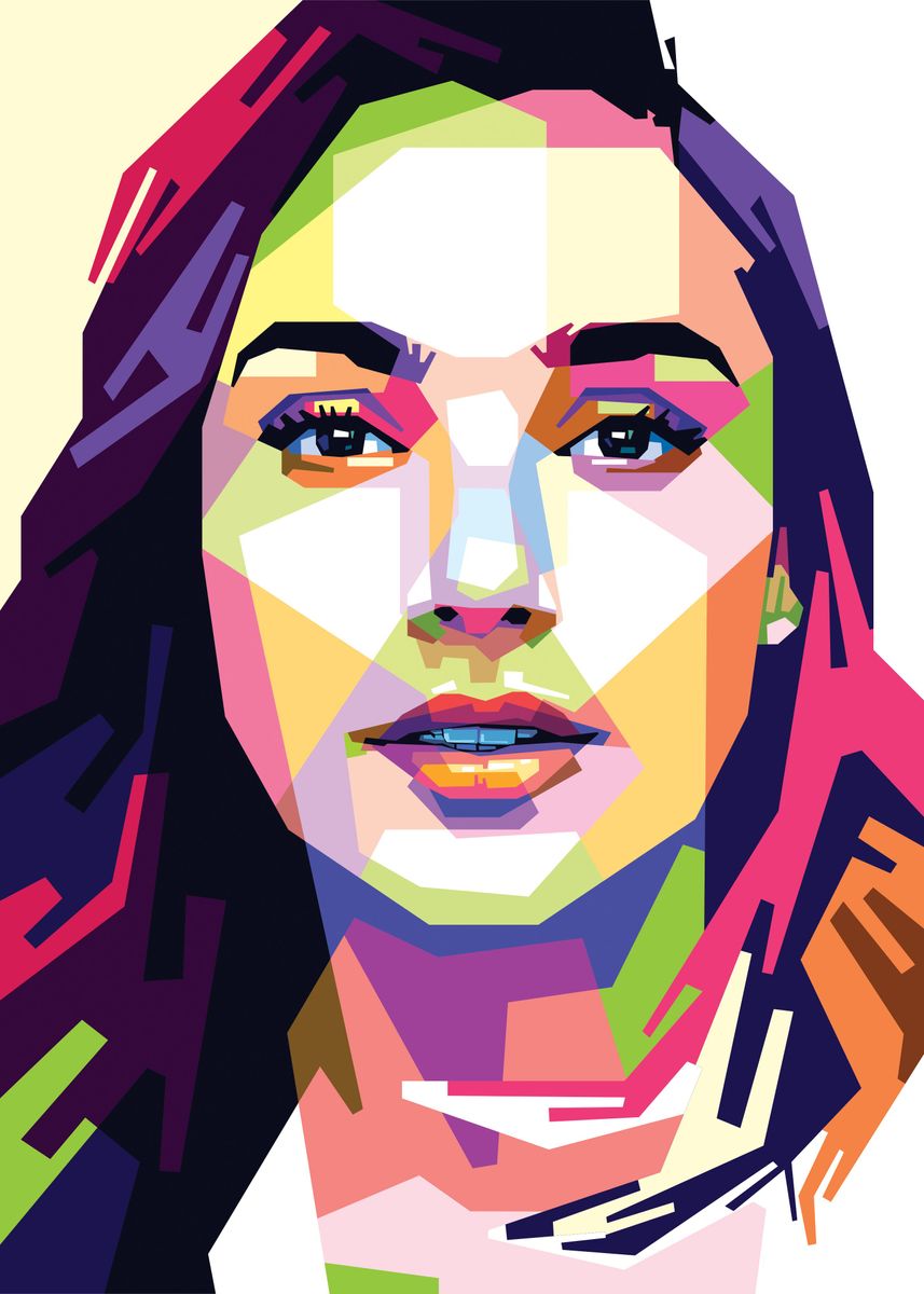 'Gal Gadot' Poster by Ef Fadli | Displate