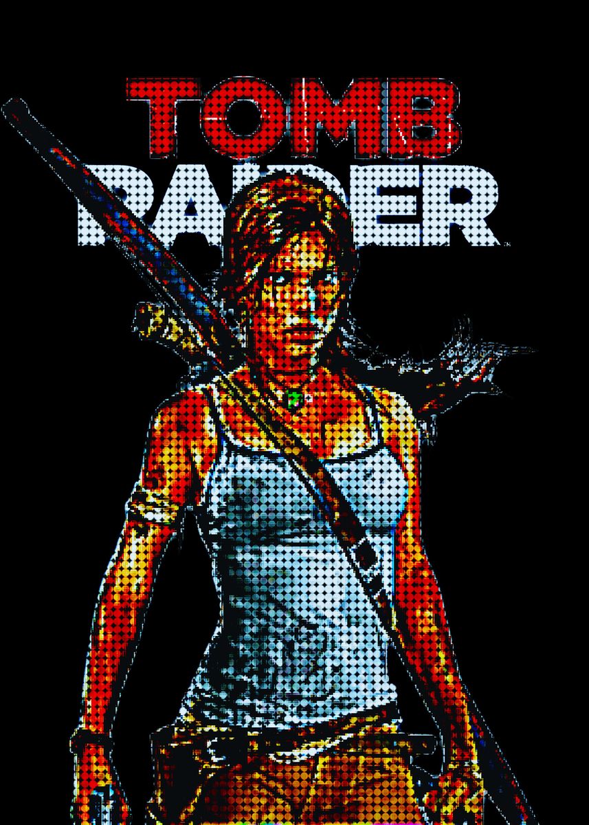 'Tomb Raider' Poster, picture, metal print, paint by Gab Fernando ...