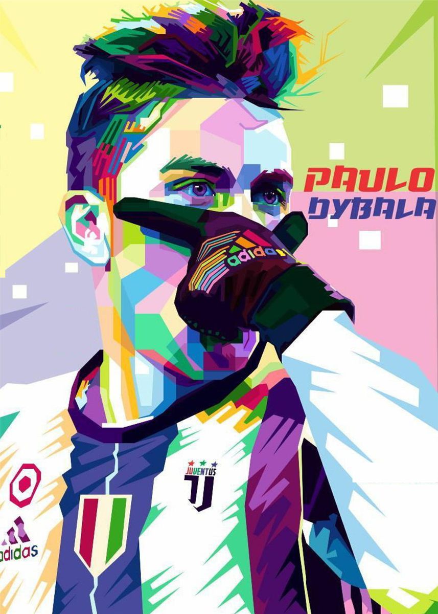 Paulo Dybala' Poster by Erik Hermawan | Displate