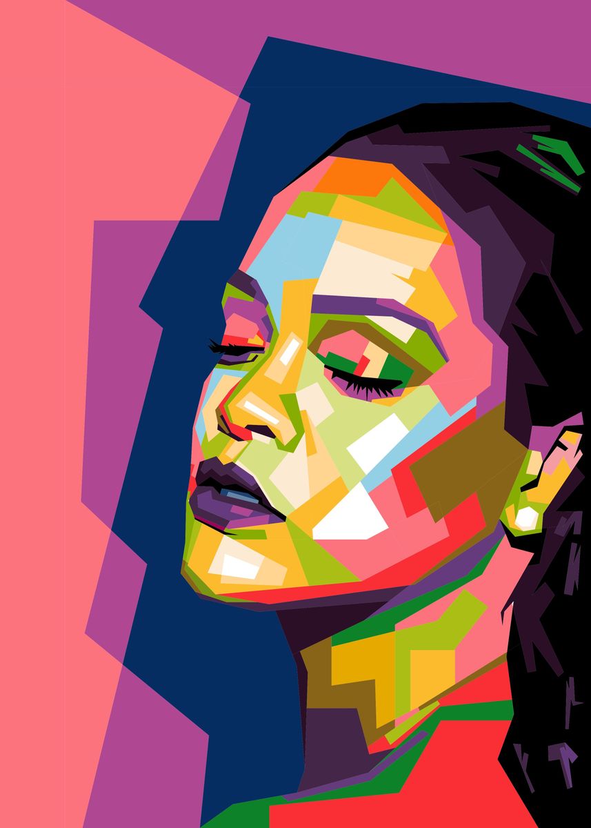 'Rihanna' Poster by Muhammad Asnan Hafidh | Displate