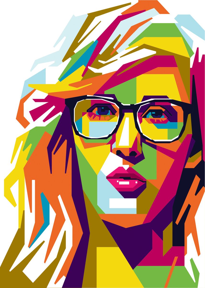 'Ellie Goulding' Poster, picture, metal print, paint by Firman Alief ...