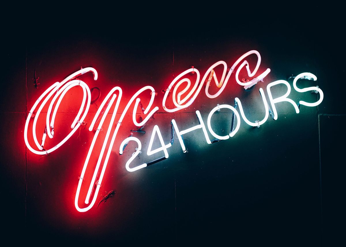 neon opening hours