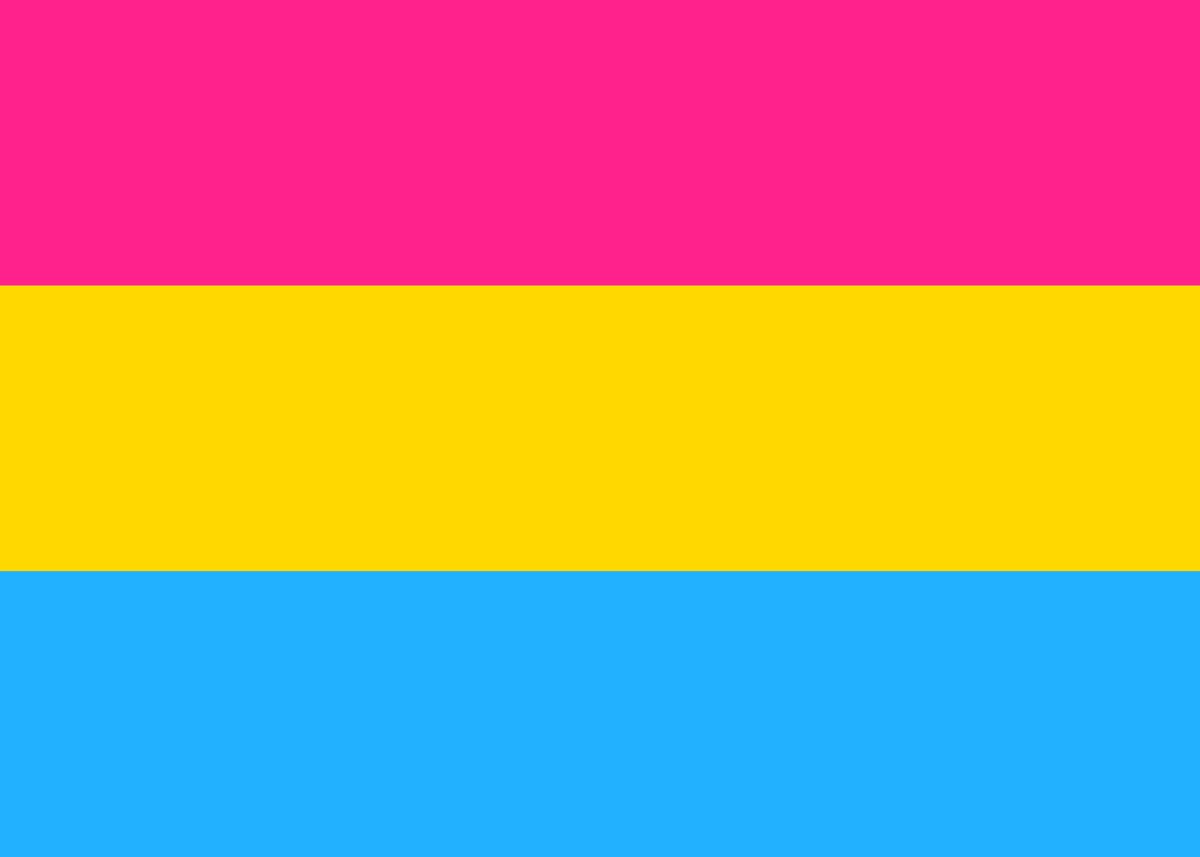 Pansexuality Pride Flag Poster By Janice M Displate