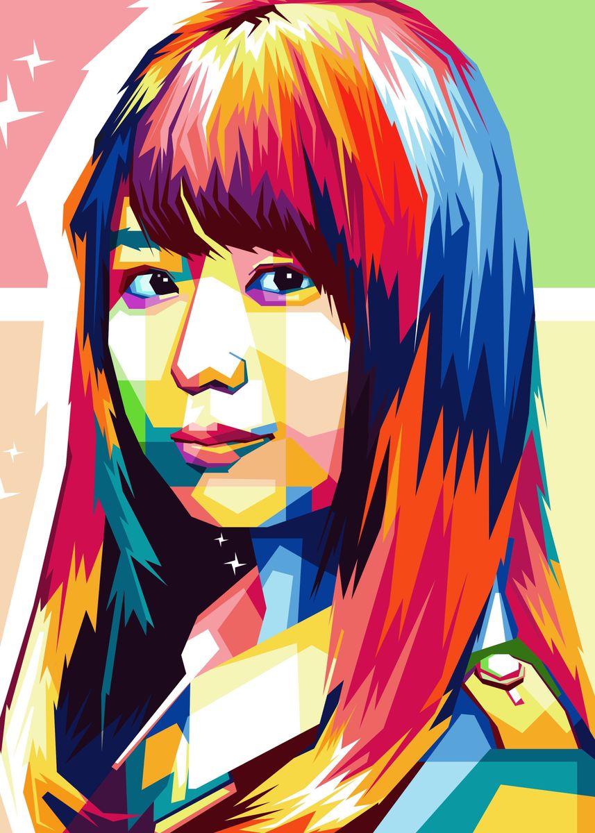 'NAGAHAMA NERU' Poster, picture, metal print, paint by Rizky Dwi | Displate