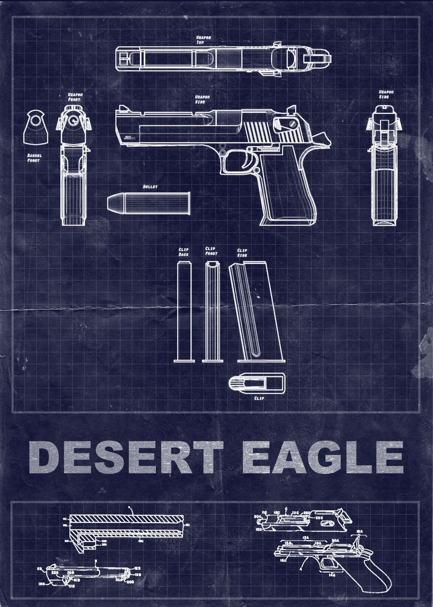 DESERT EAGLES AC119 ARMY POSTER Photo Picture Poster Print Art A0 to A4 