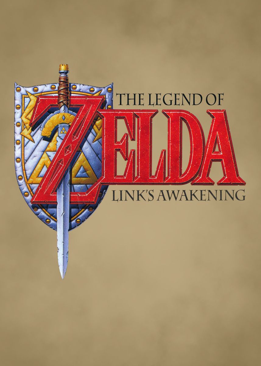 'Zelda Links Awakening' Poster, picture, metal print, paint by Gemini ...