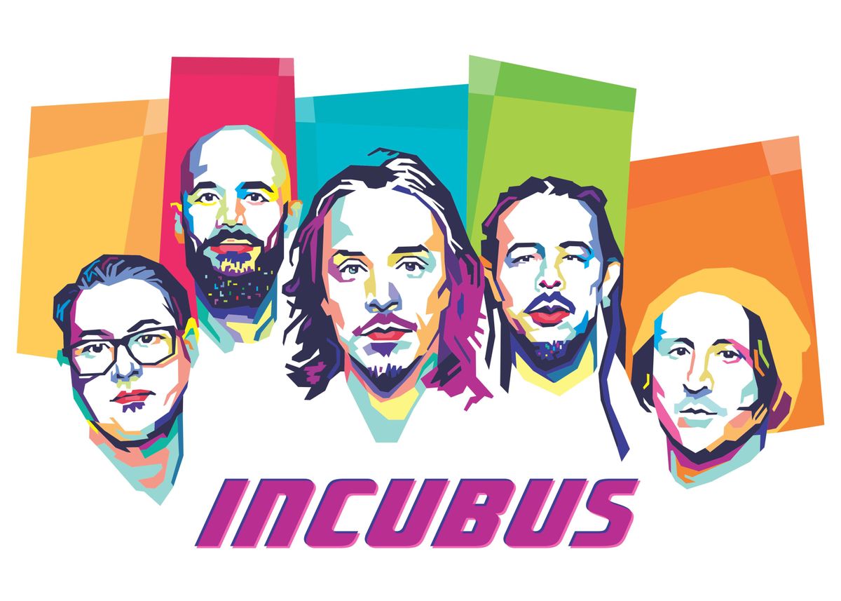 ‘incubus band’ Poster by YORHED STUDIO | Displate