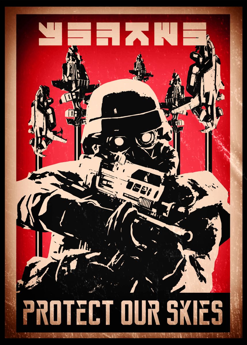 'Killzone Propaganda Poster' Poster, picture, metal print, paint by ...