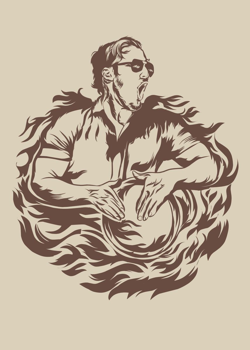 'Darbuka world' Poster by Enggar Kw Displate