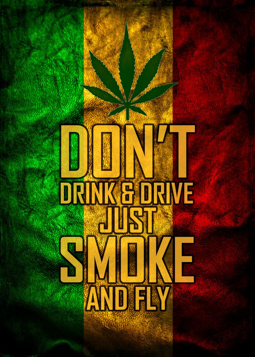 'Smoke And Fly' Poster by VOODOO PRODUCTION | Displate