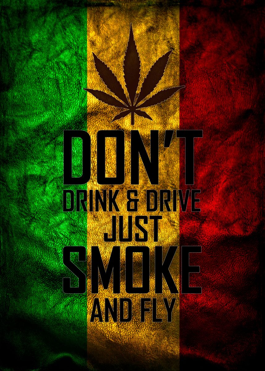 'Smoke And Fly' Poster by VOODOO PRODUCTION | Displate