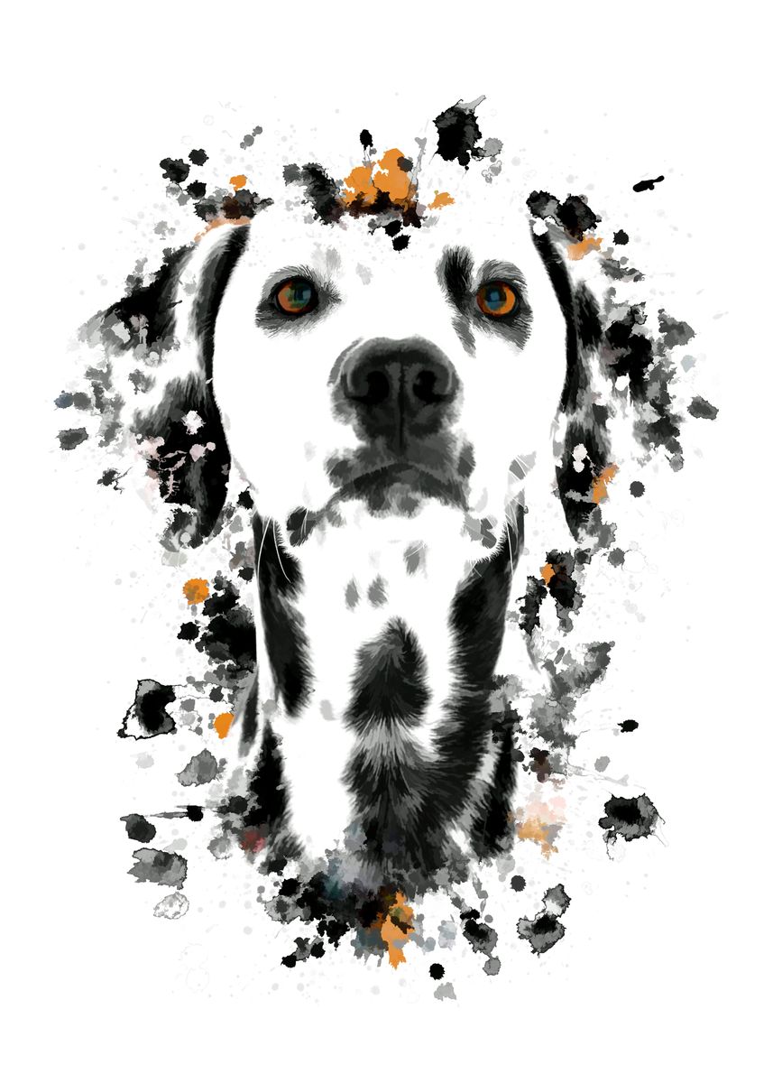 'Dalmatian Dog' Poster by VOODOO PRODUCTION | Displate