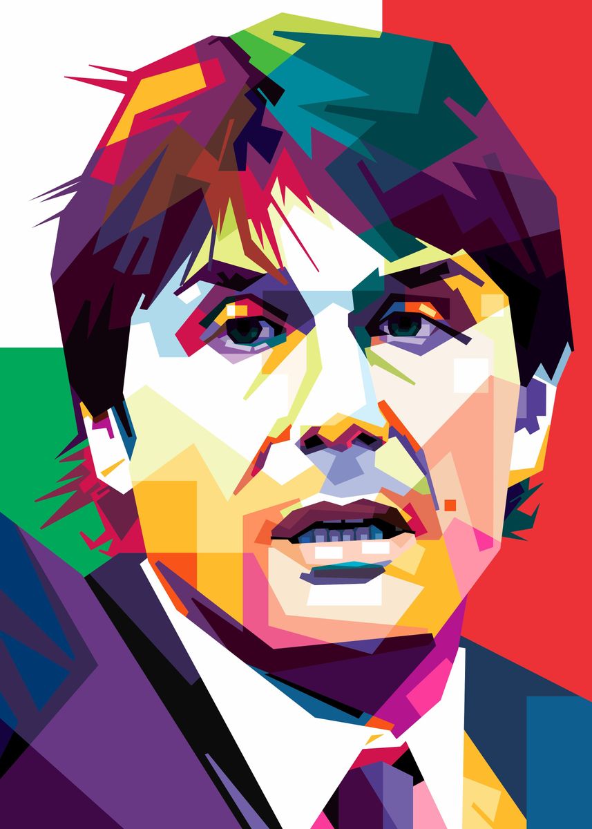 'ANTONIO CONTE POP ART' Poster by Aditya Baktiar | Displate