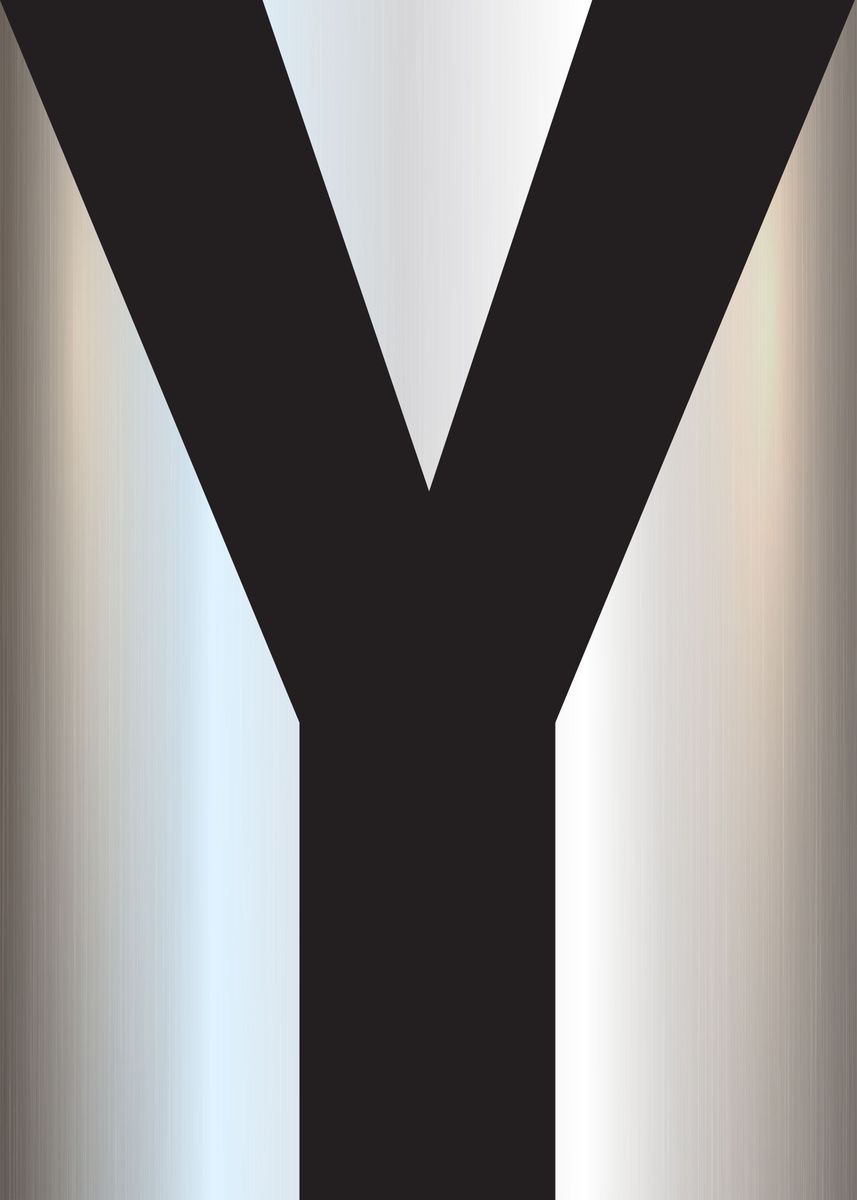 'The Letter Y' Poster by Paris Zsun Displate