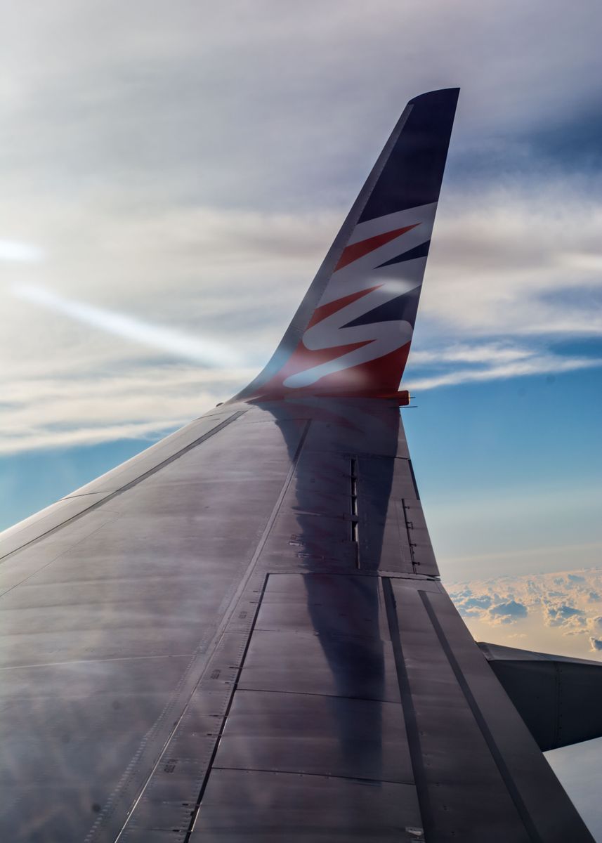 'Boing Wing io the Sky' Poster by Displate Master Displate