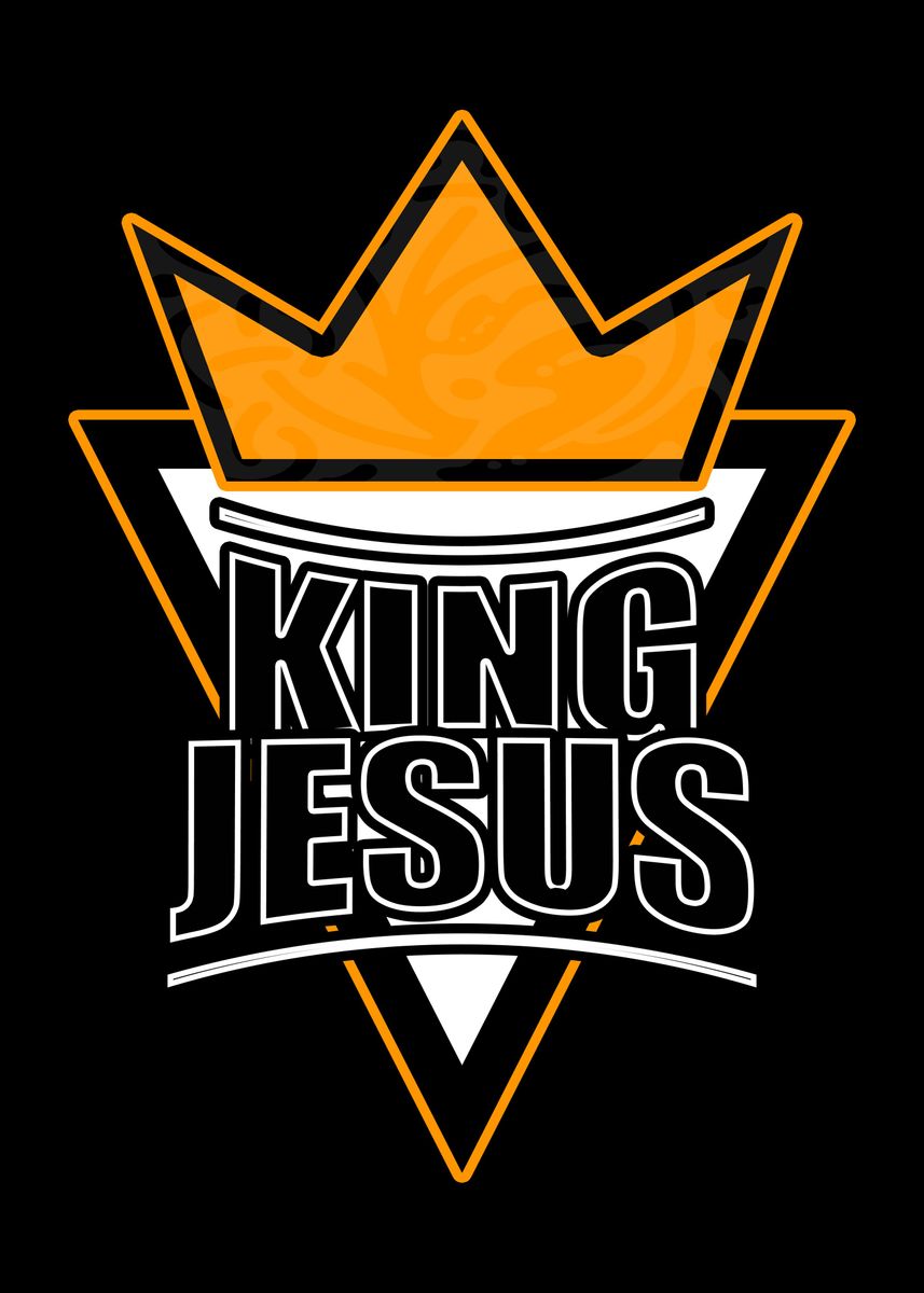 'King Jesus' Poster, picture, metal print, paint by Kert Talampas ...