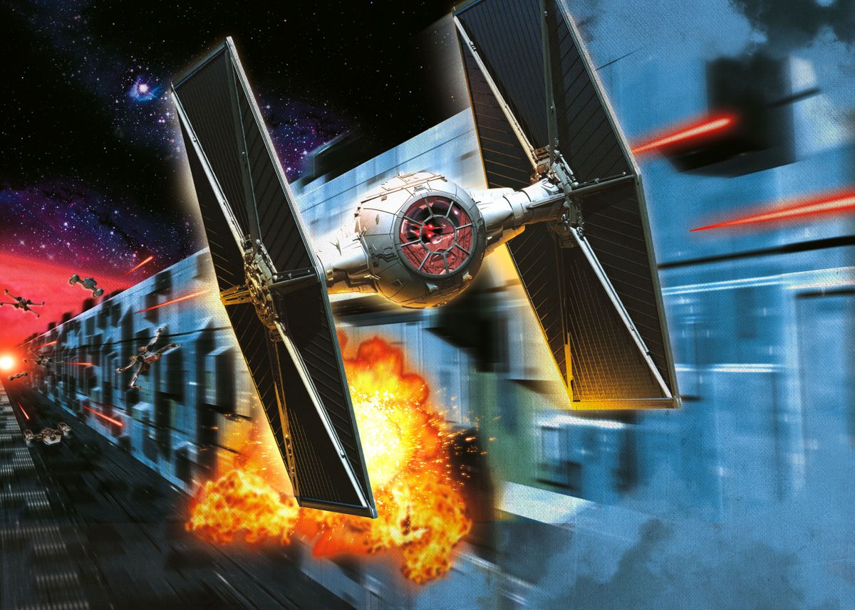 'Tie Fighter' Poster by Star Wars   | Displate