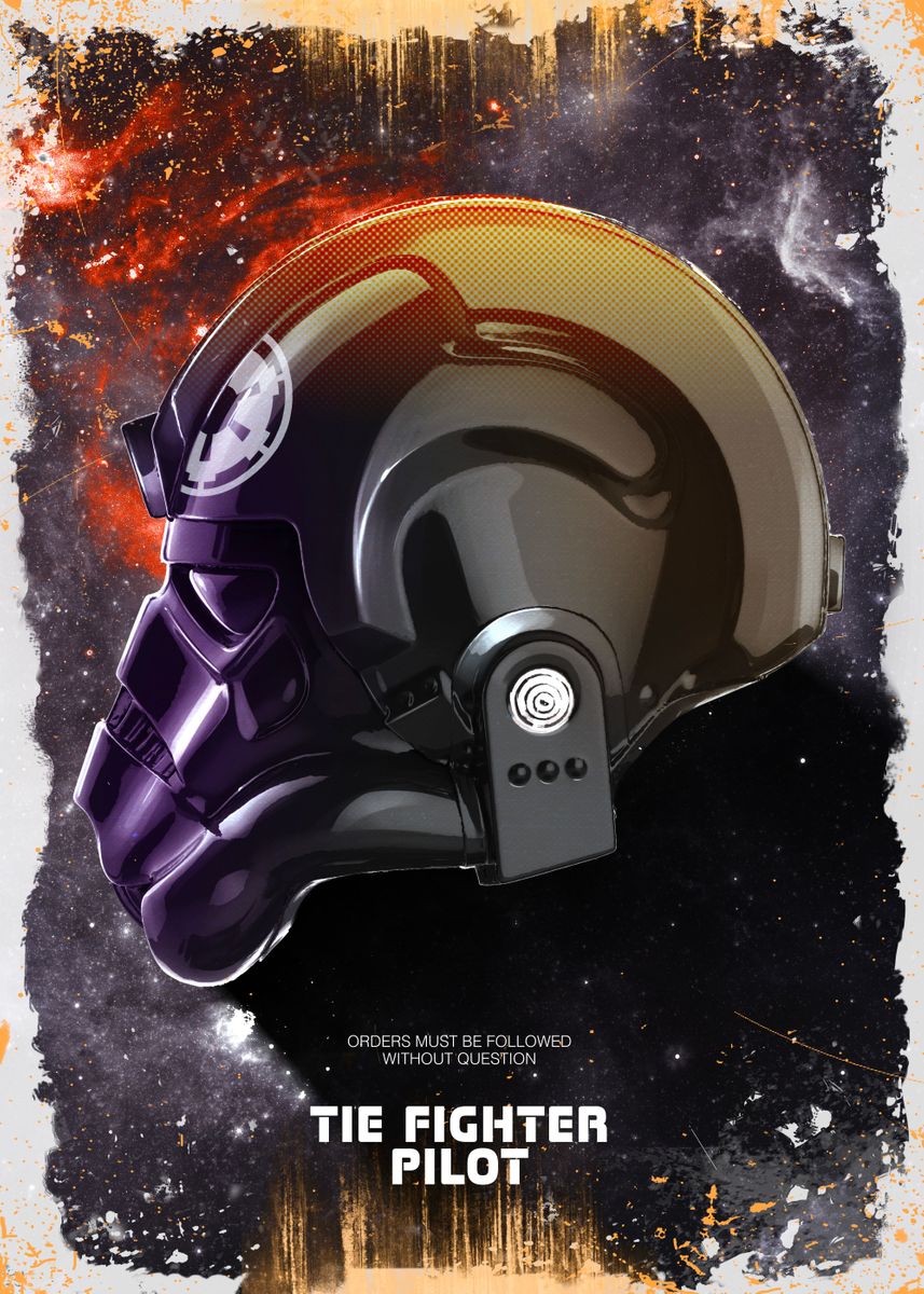'Tie Fighter Pilot' Poster by Star Wars   | Displate