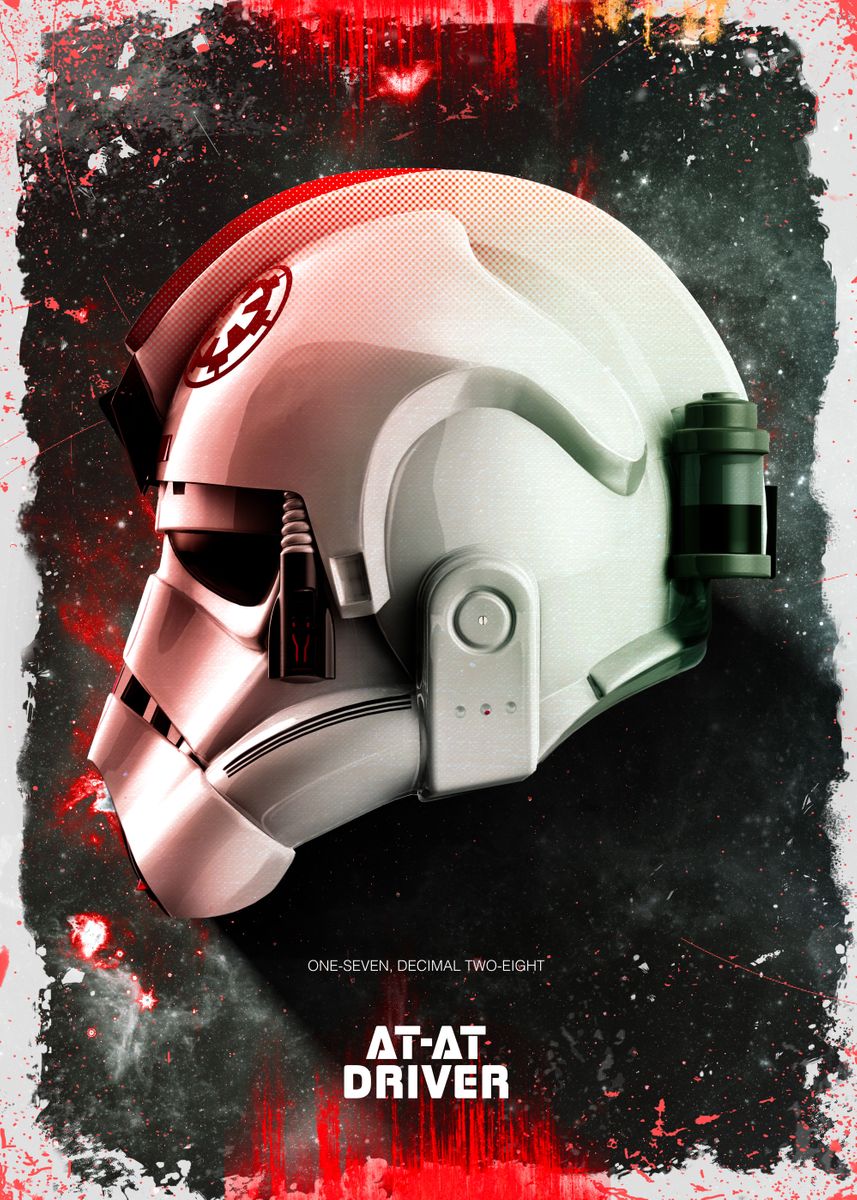 'AT-AT Driver' Poster by Star Wars   | Displate