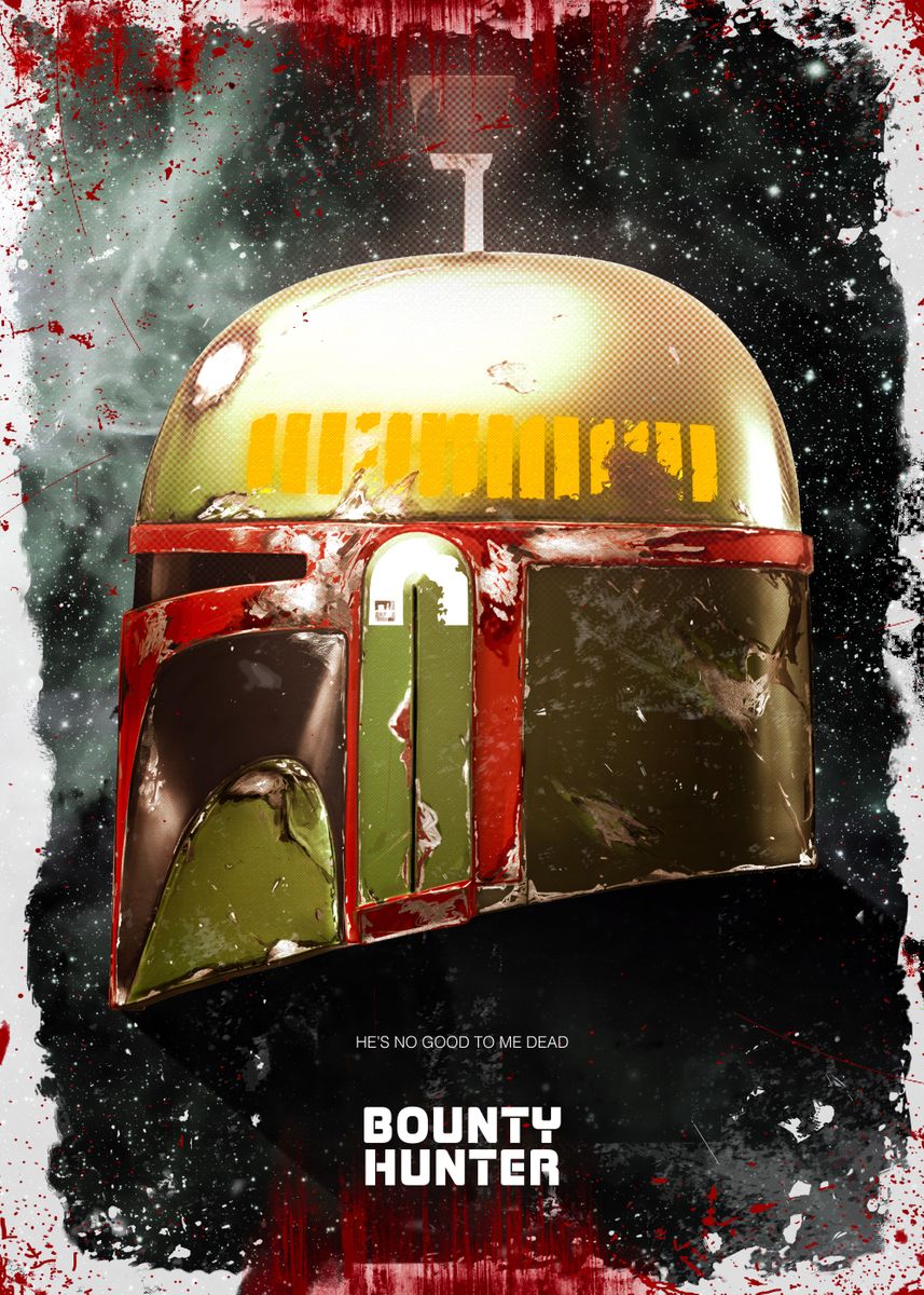 'Bounty Hunter' Poster by Star Wars   | Displate