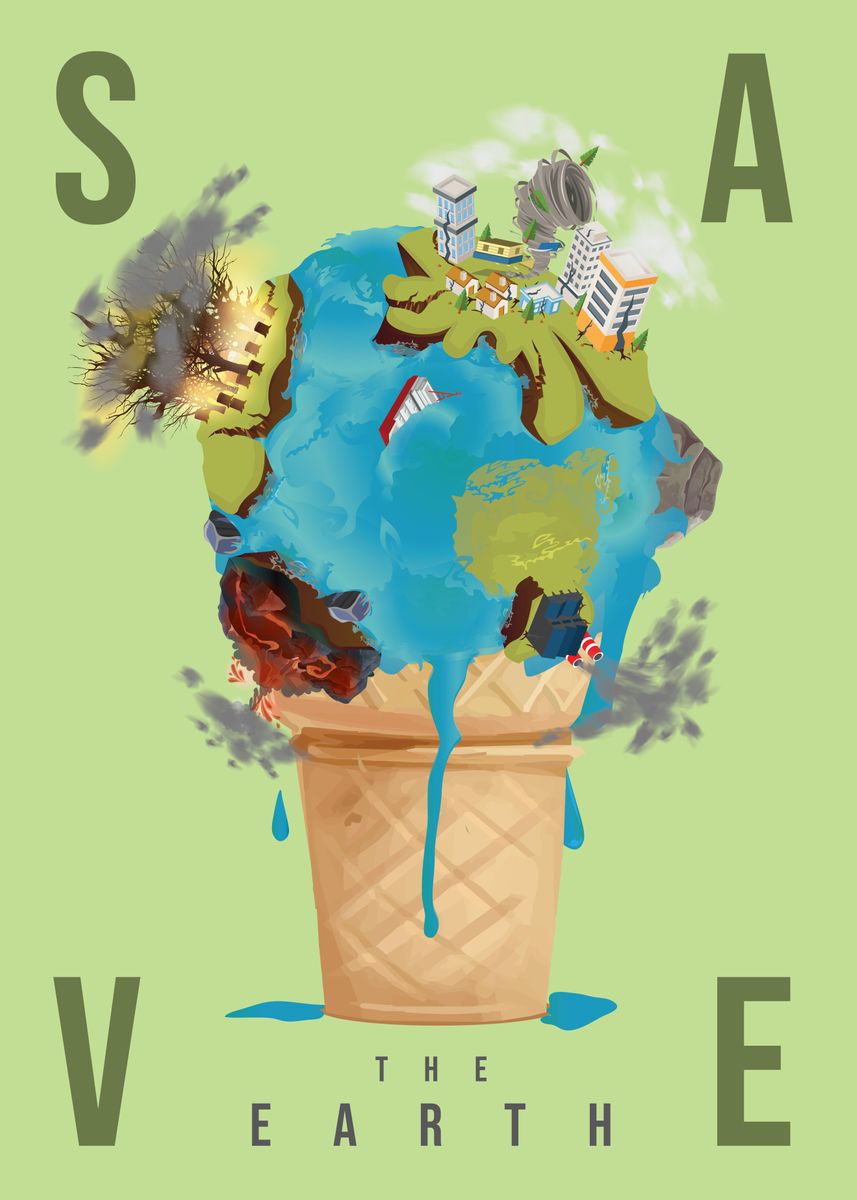 'Ice Cream Of Metaphor' Poster by | Displate