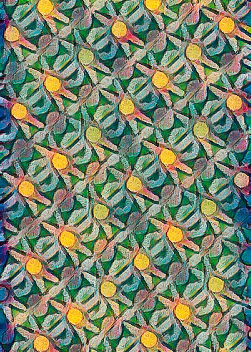 Abstract Patterns Ponterest 'abstract pattern ' Poster by Ornella Bonomini | Displate