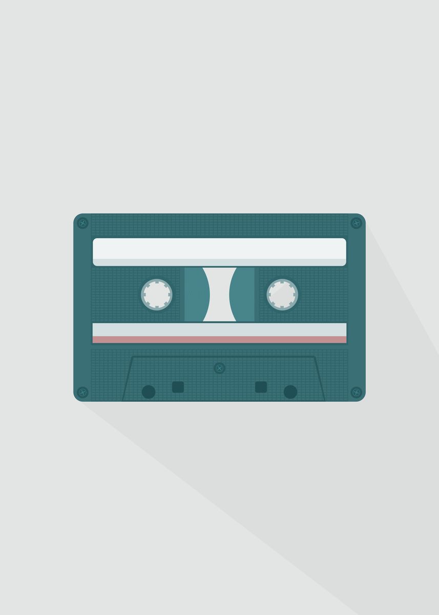 'Vintage tape' Poster by My Vector | Displate