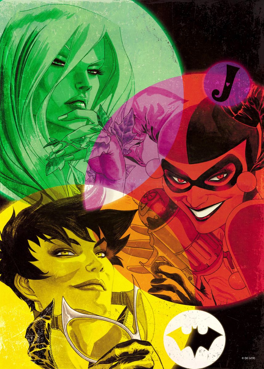 Free Printable Batman Comics Women