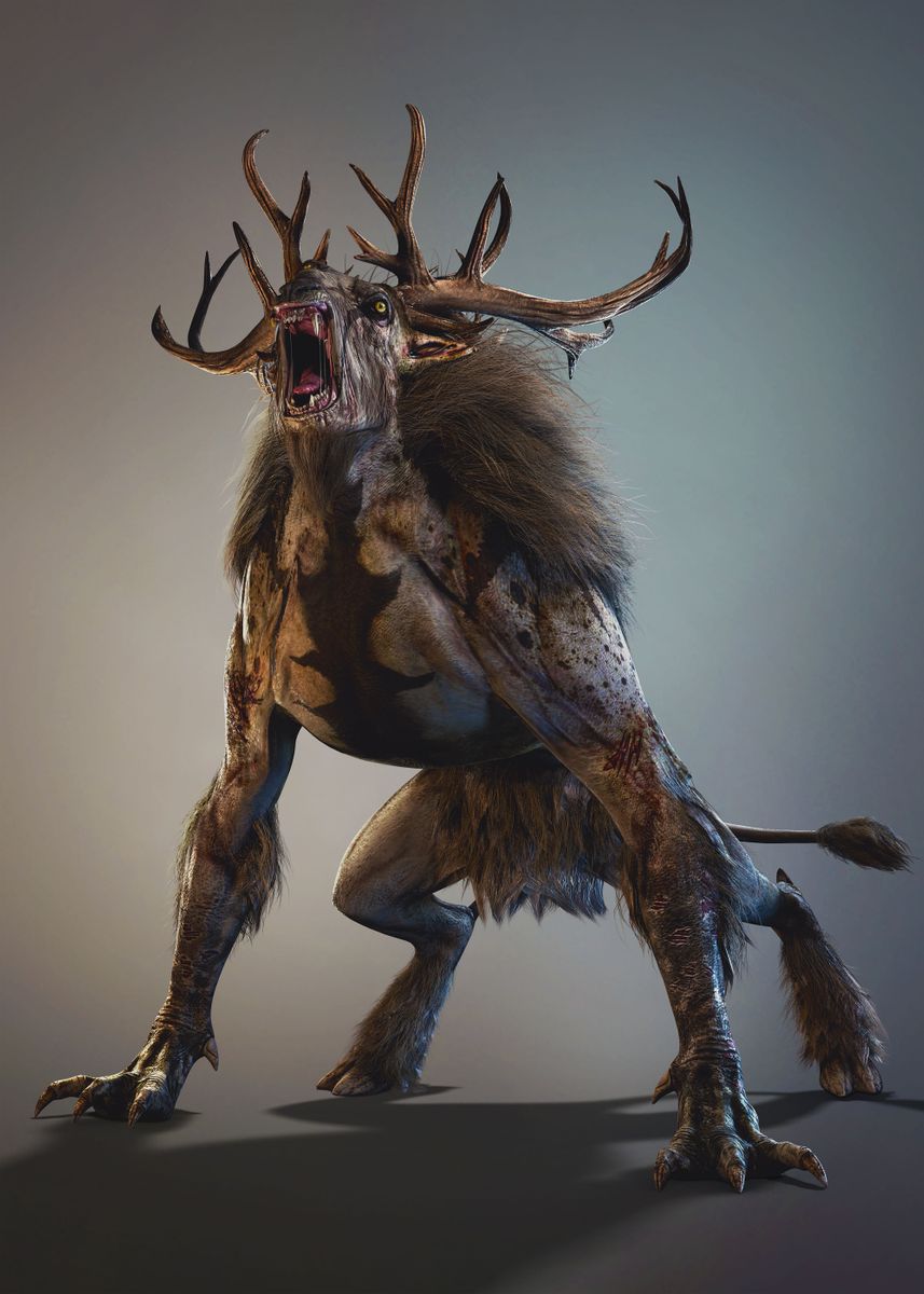 'Fiend' Poster by Witcher 3  | Displate