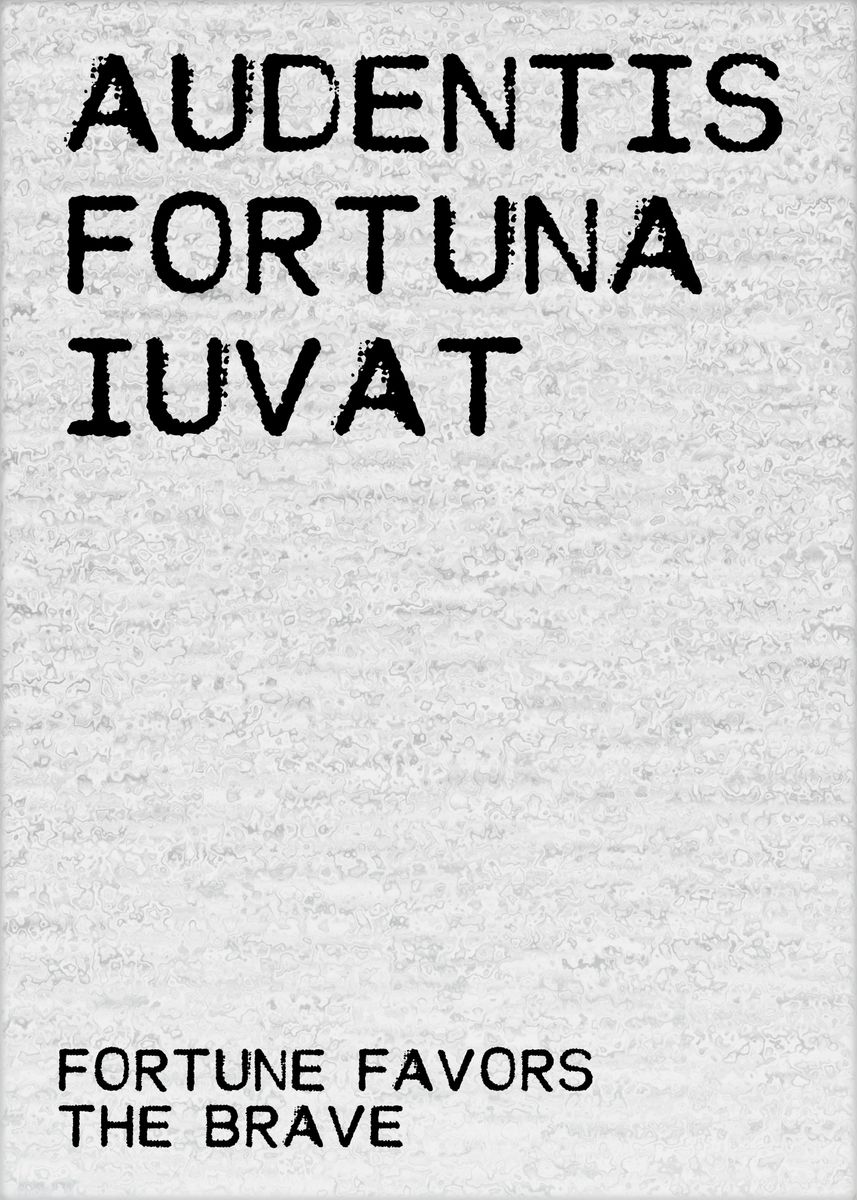 fortune-favors-the-brave-poster-by-josh-b-displate