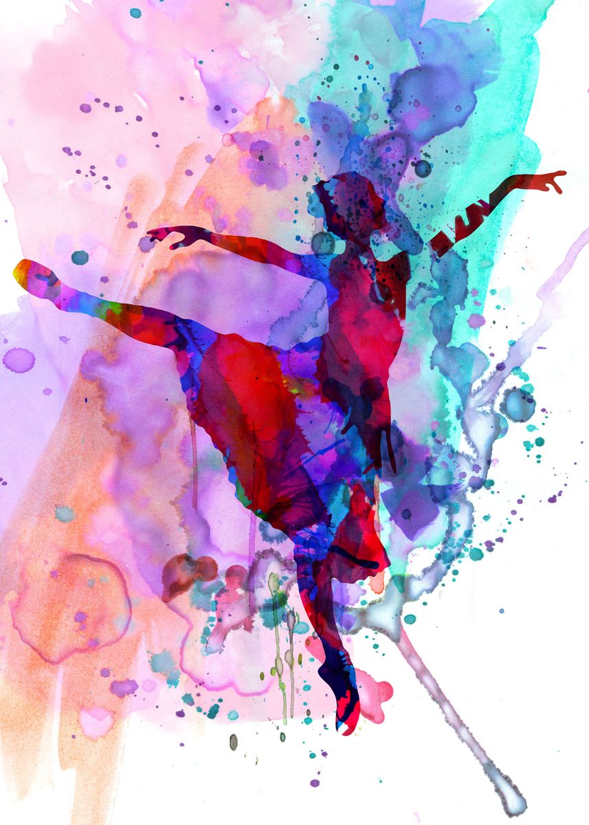 Танцевать и рисовать. Рисунки красками. Абстрактный танец. Танец красок. Танец акварель.