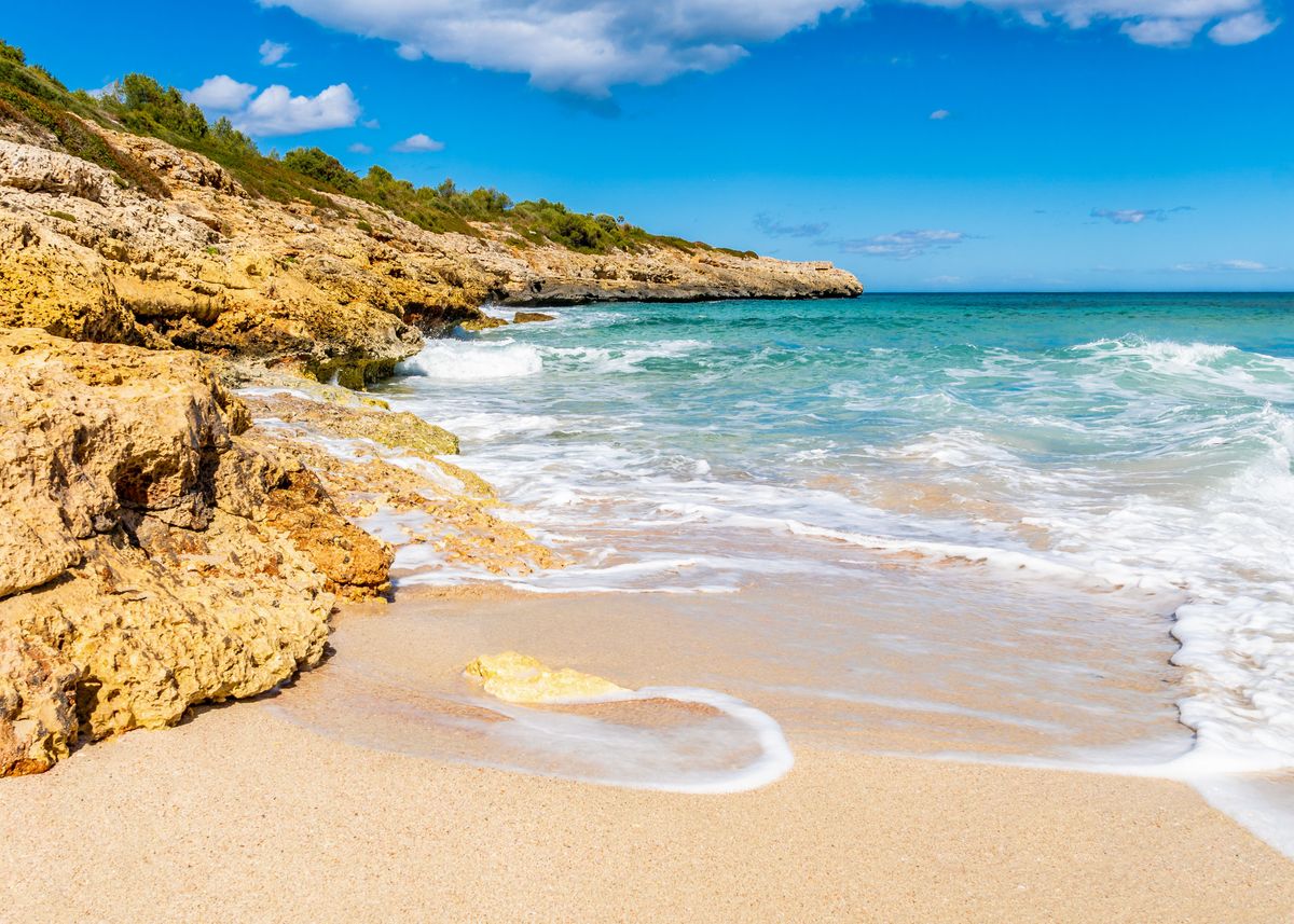  sea Bay Majorca Poster By Marc Kunze Displate
