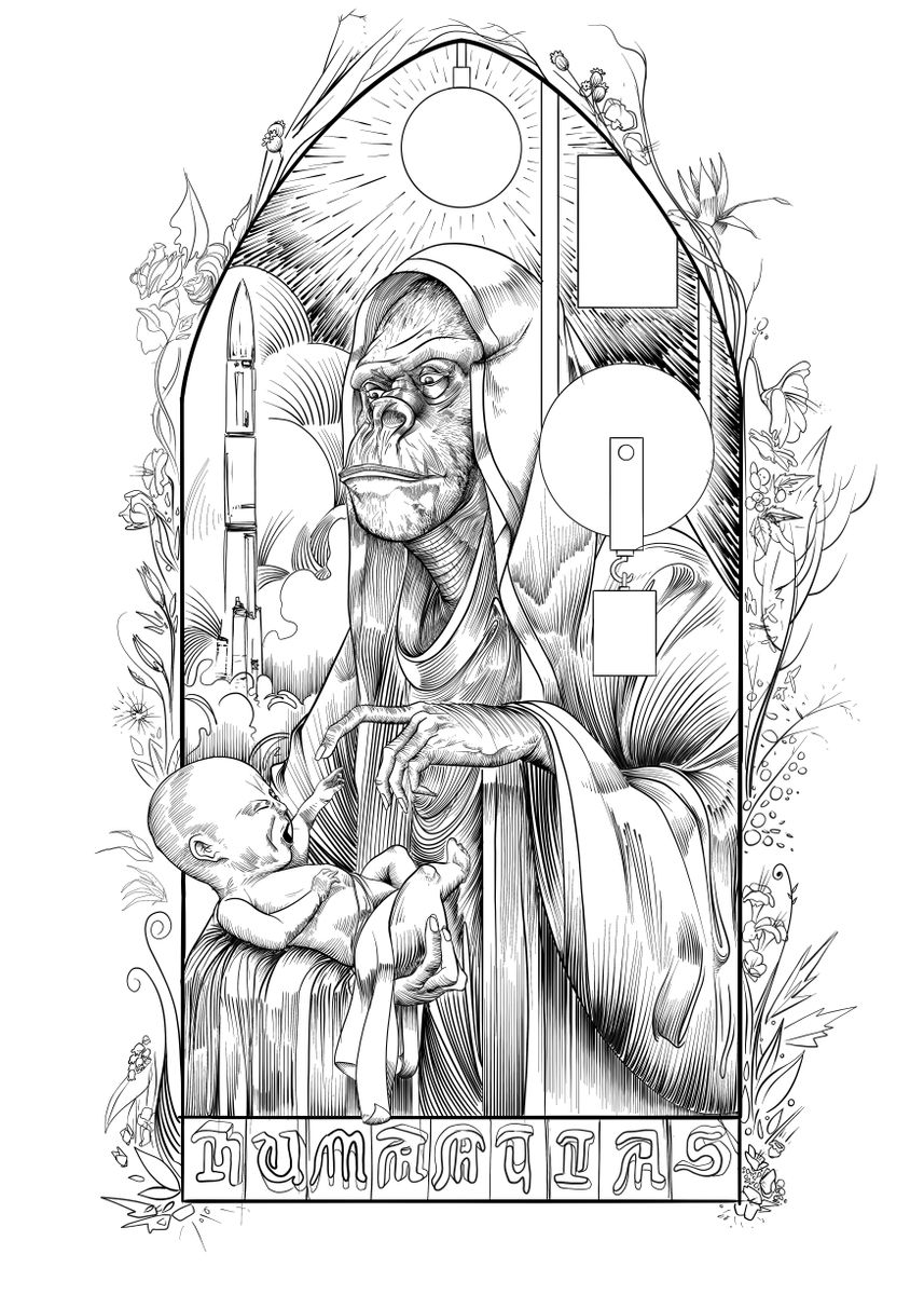 'Madonna' Poster, picture, metal print, paint by Cioncept | Displate