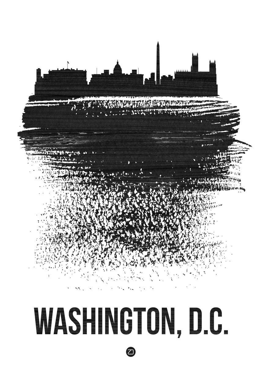 'Washington DC ' Poster by Art Everywhere Displate