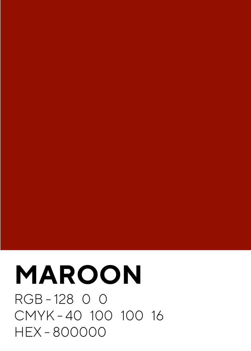 Maroon Color Code Maroon Color Code