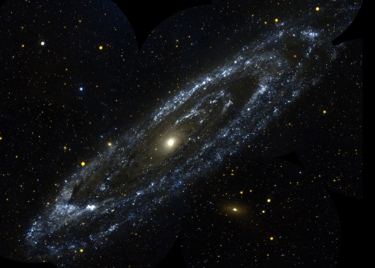 Галактика Андромеда арт