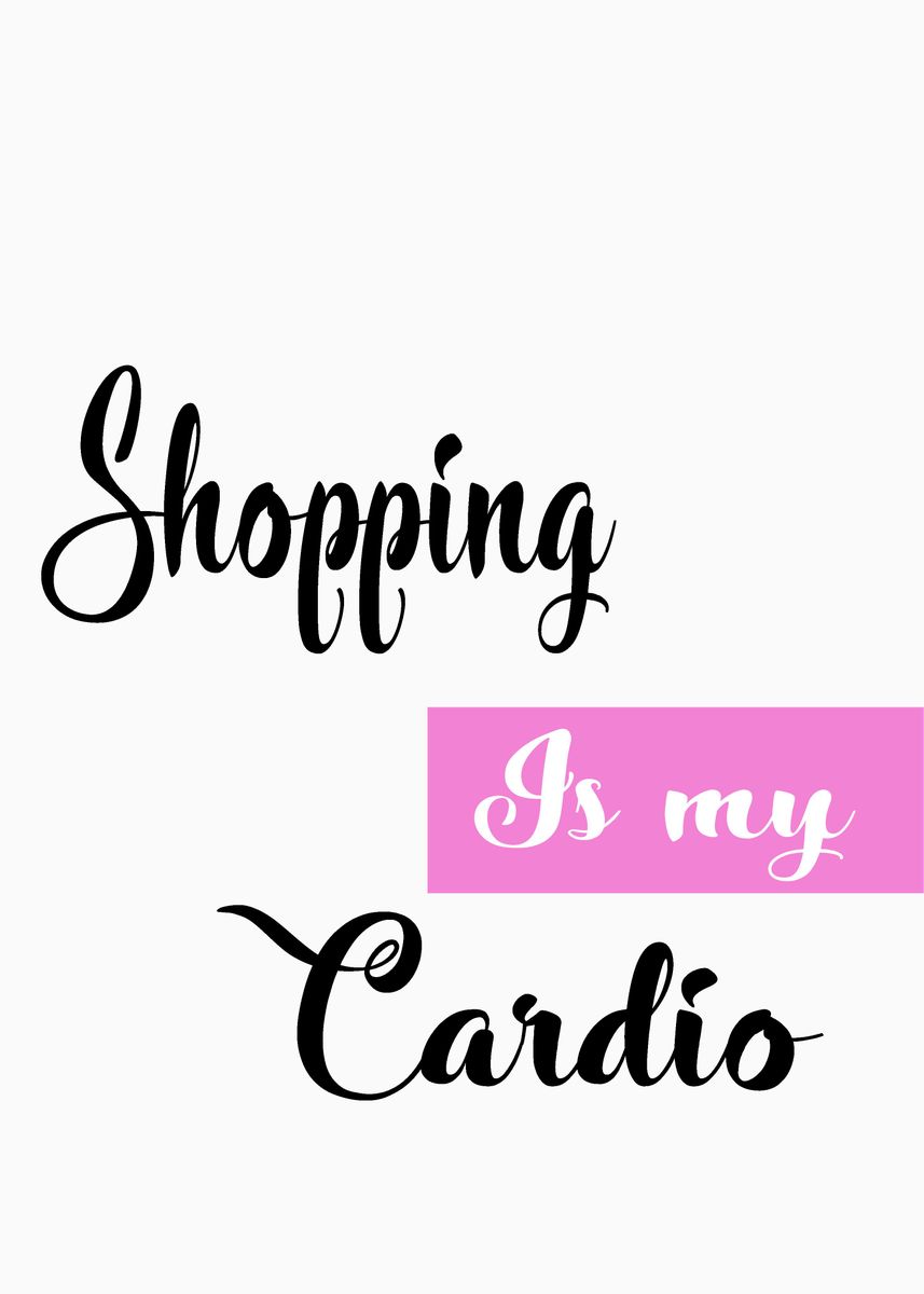 is my cardio 2' Poster by EL even Displate