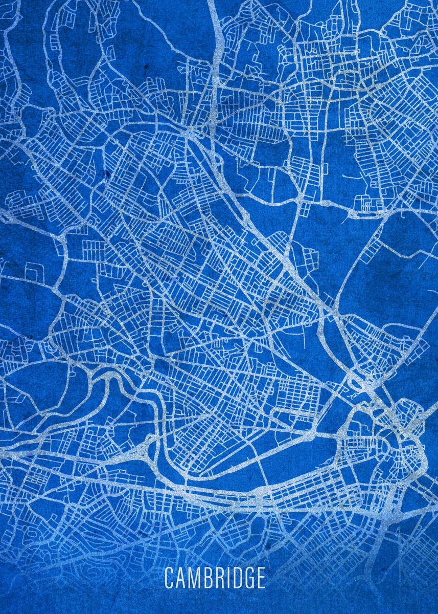 Cambridge City Street Map Poster By Design Turnpike Displate   5f4a32c0c6fceb430973ff3ccd8ca4f5 Ee4d6e612ab1a790b20f1d05483ba488 